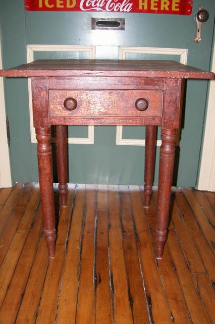 Original Finish
Single Drawer
Candle Stand
Circa 1860
Original Pulls
ITEM7909
$1095USD