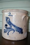2 Gallon Crock
Unmarked
Nice Bird Decoration
ITEM7881
$INQUIRE