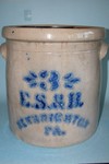 3 Gallon
Cobalt Blue Crock
E.S.&B.
New Brighton, 
Pennsylvania
ITEM8778
$INQUIRE